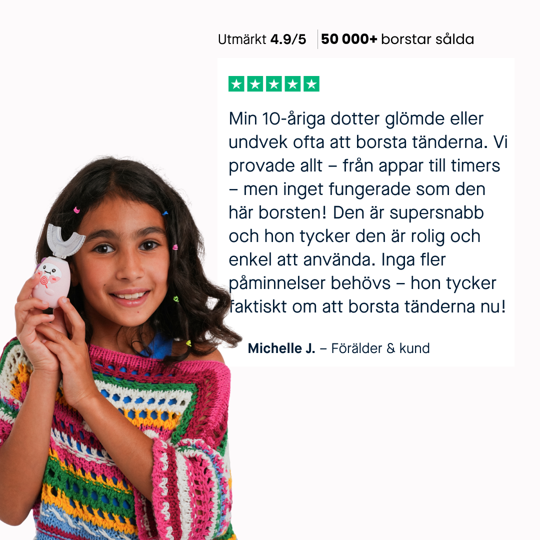 Barnborste - Peppy Pink